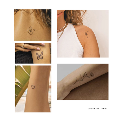 Tatuaggio Semipermanente  Raffinatezza sulla Pelle